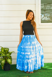 Tidal Waves Maxi Skirt