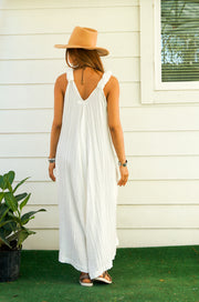 Barefoot Tide Flow Gauze Jumpsuit