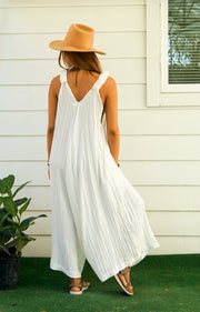 Barefoot Tide Flow Gauze Jumpsuit