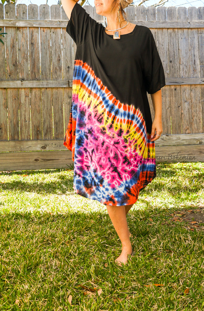 Vibrant Splash Dress