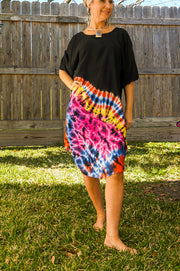 Vibrant Splash Dress