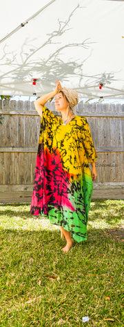 Tropical Sunrise Kaftan