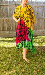 Tropical Sunrise Kaftan