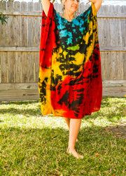 Rasta Sunset Kaftan