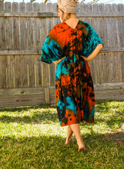 Ocean Ember Kaftan