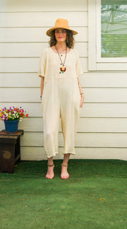 Vienna Gauze Jumpsuit