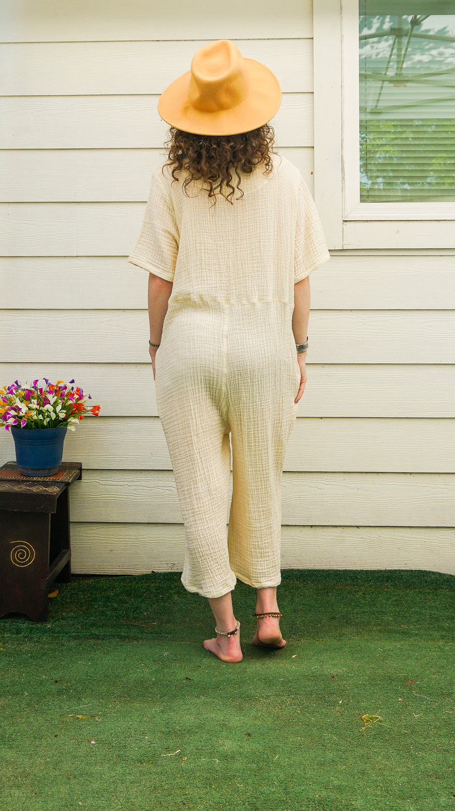 Vienna Gauze Jumpsuit