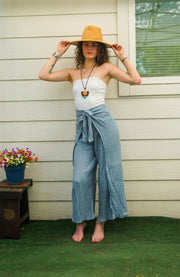 Calypso Gauze Wrap Pants