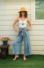 Calypso Gauze Wrap Pants