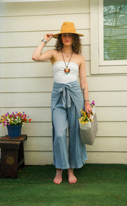 Calypso Gauze Wrap Pants
