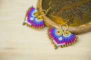Boho Blossom  Micro Macrame Boho Earrings