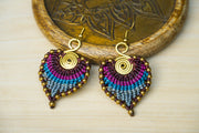 Lunar Nomad Micro Macrame Boho Earrings