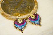 Lunar Nomad Micro Macrame Boho Earrings
