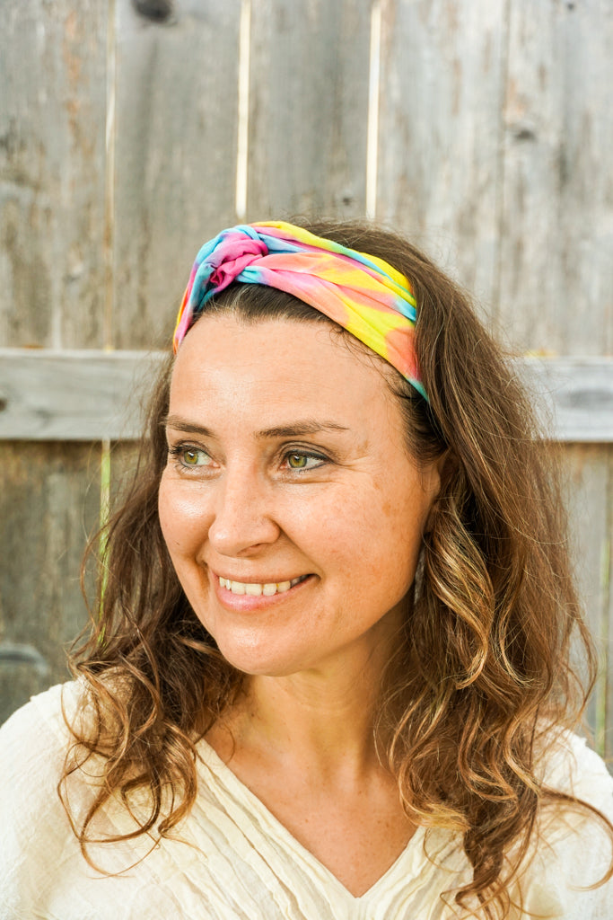 Boho Tie-Dye Headband