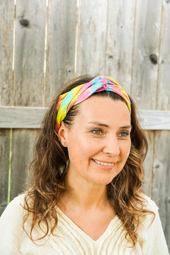 Boho Tie-Dye Headband