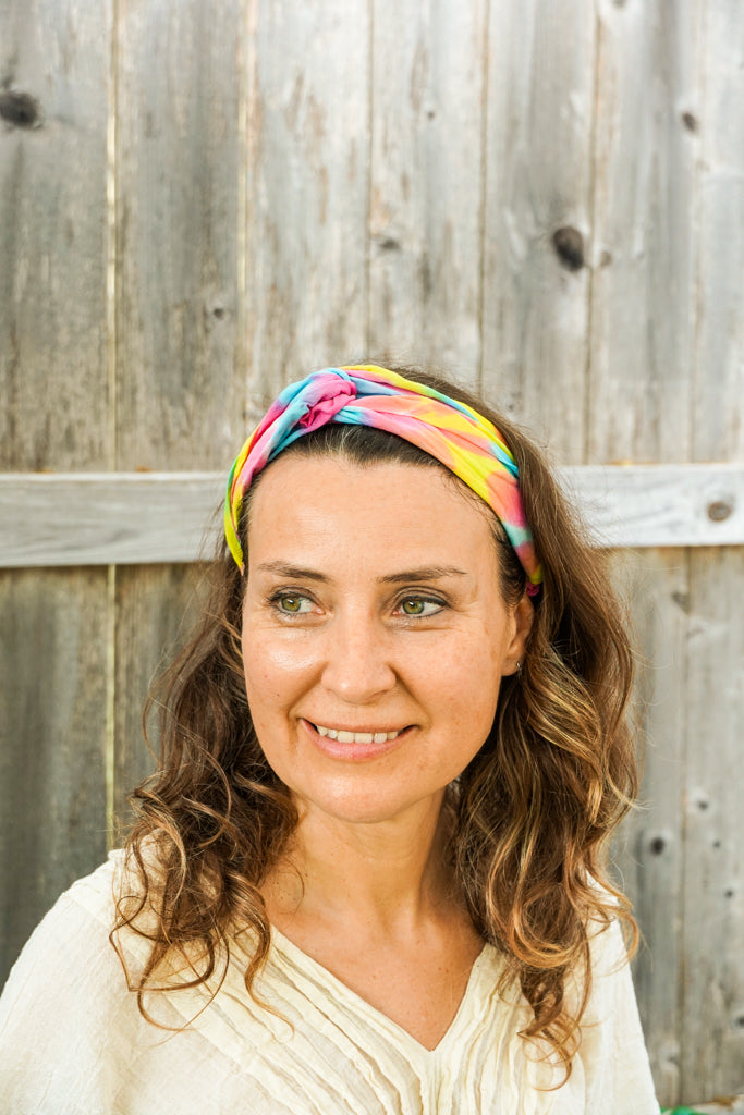 Boho Tie-Dye Headband
