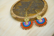 Boho Breeze Micro Macrame Boho Earrings