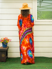 Gypsy Sunburst Kaftan Dress