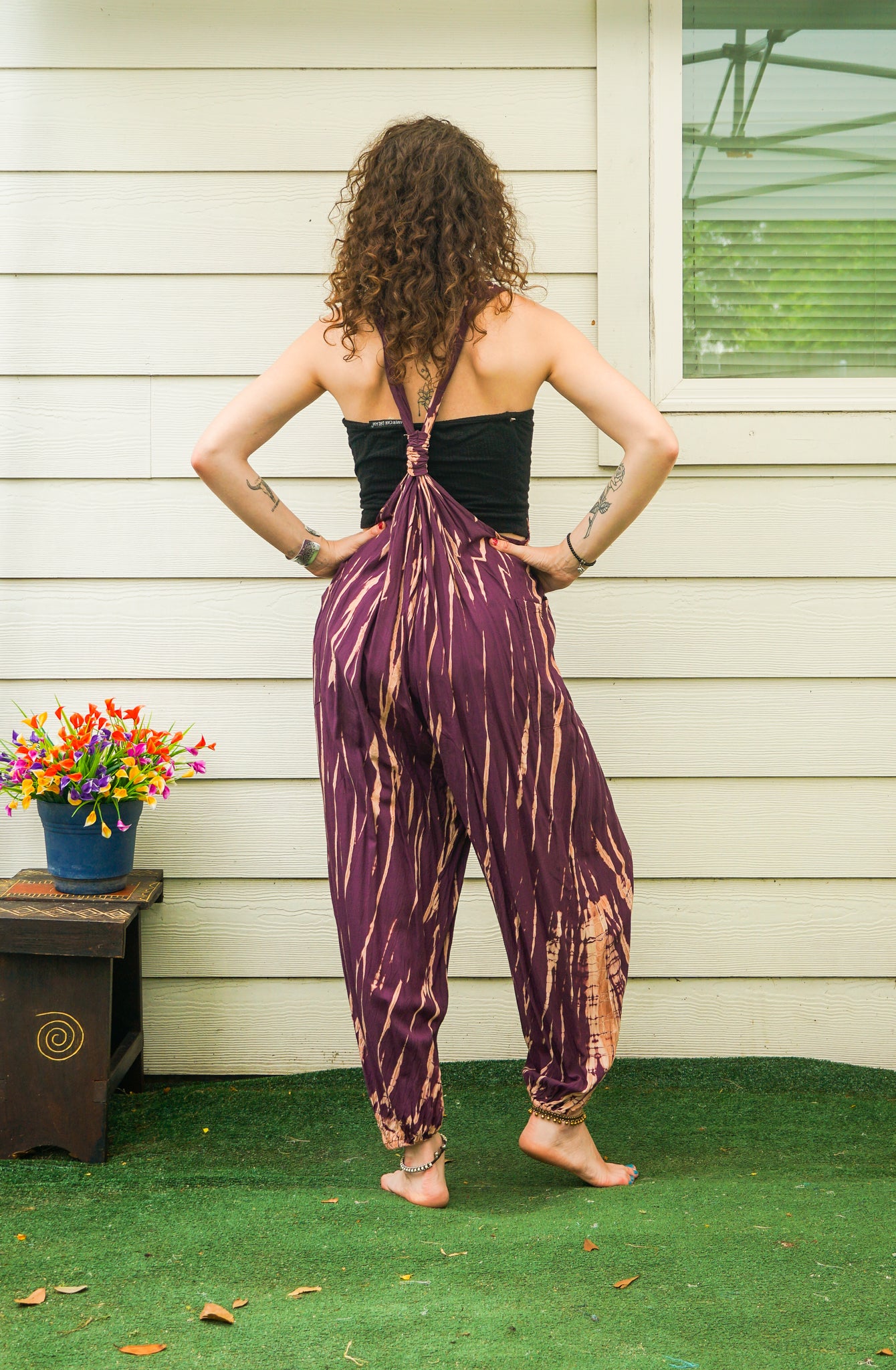 Wild Fig Flow Dungarees Jumpsuit