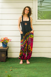 Moonchild Boho Racerback Dungarees Jumpsuit Romper
