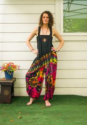 Moonchild Boho Racerback Dungarees Jumpsuit Romper