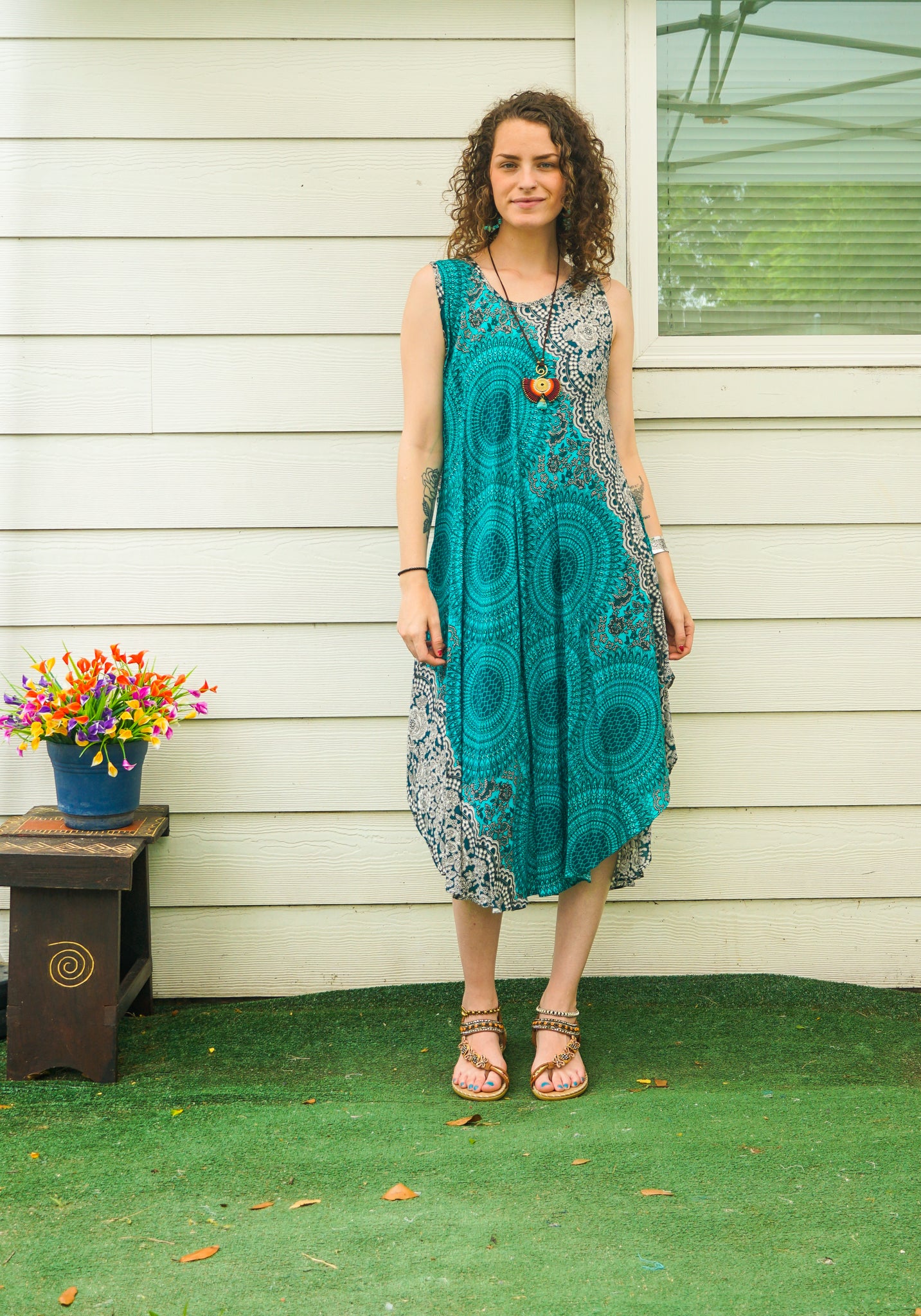 Turquoise Soul Dress