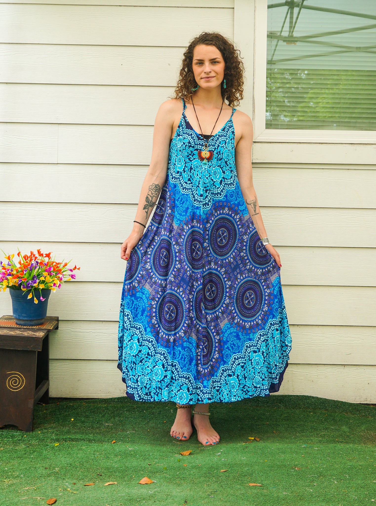 Blue Lagoon Maxi Dress