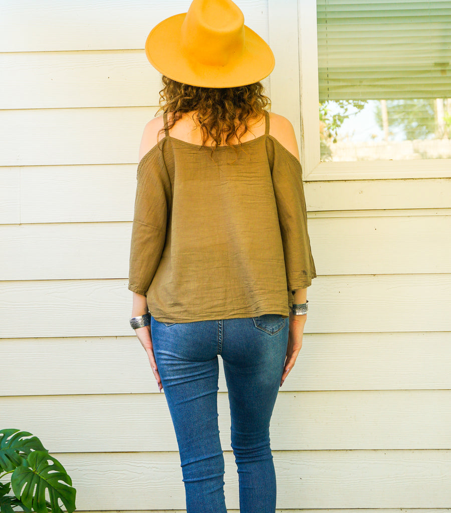 The Opal Top | Cotton Gauze