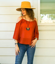 The Sierra Top | Cotton Gauze