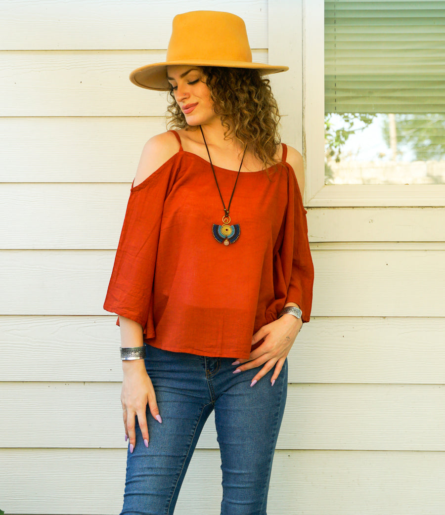 The Sierra Top | Cotton Gauze
