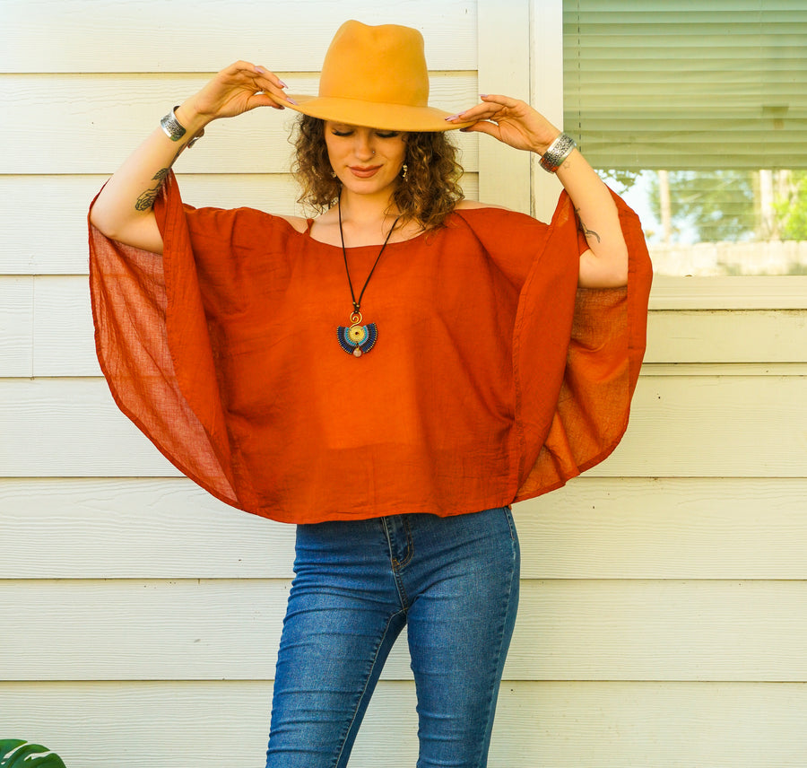 The Sierra Top | Cotton Gauze