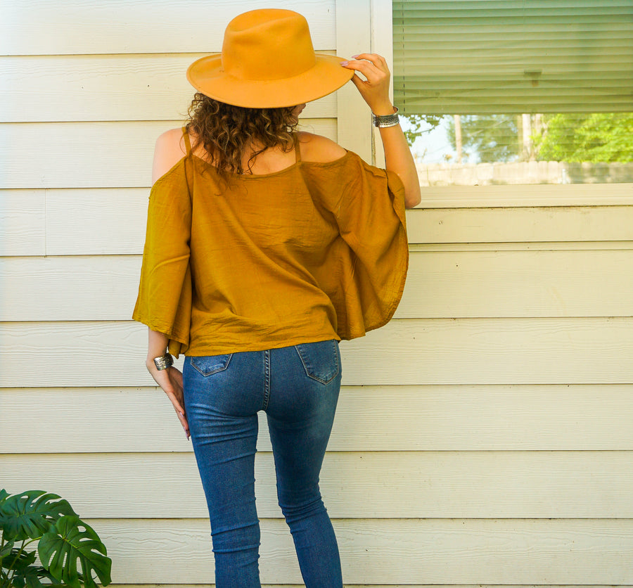 The Soleil Top | Cotton Gauze