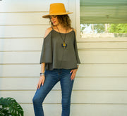 The Lyra Top | Cotton Gauze