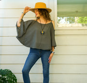 The Lyra Top | Cotton Gauze