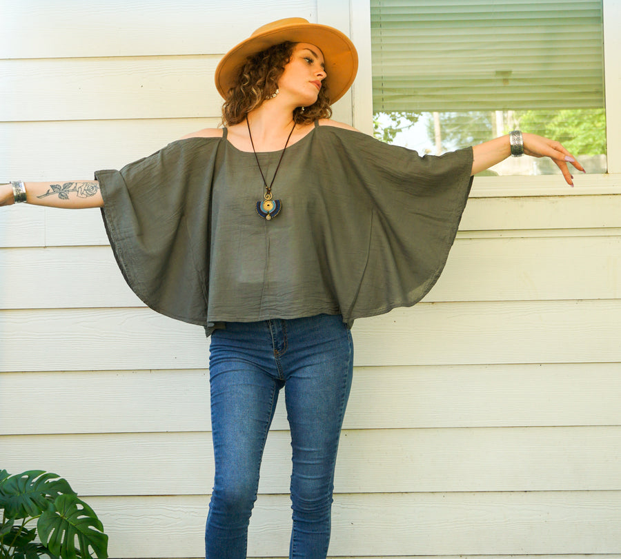 The Lyra Top | Cotton Gauze