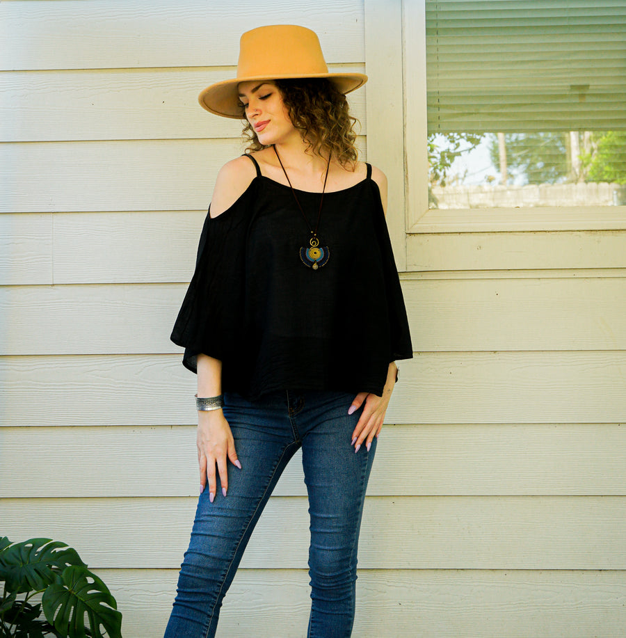The Brielle Top | Cotton Gauze