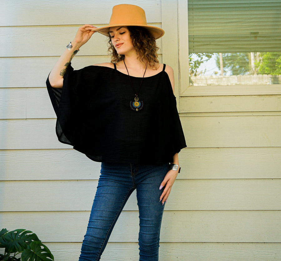 The Brielle Top | Cotton Gauze