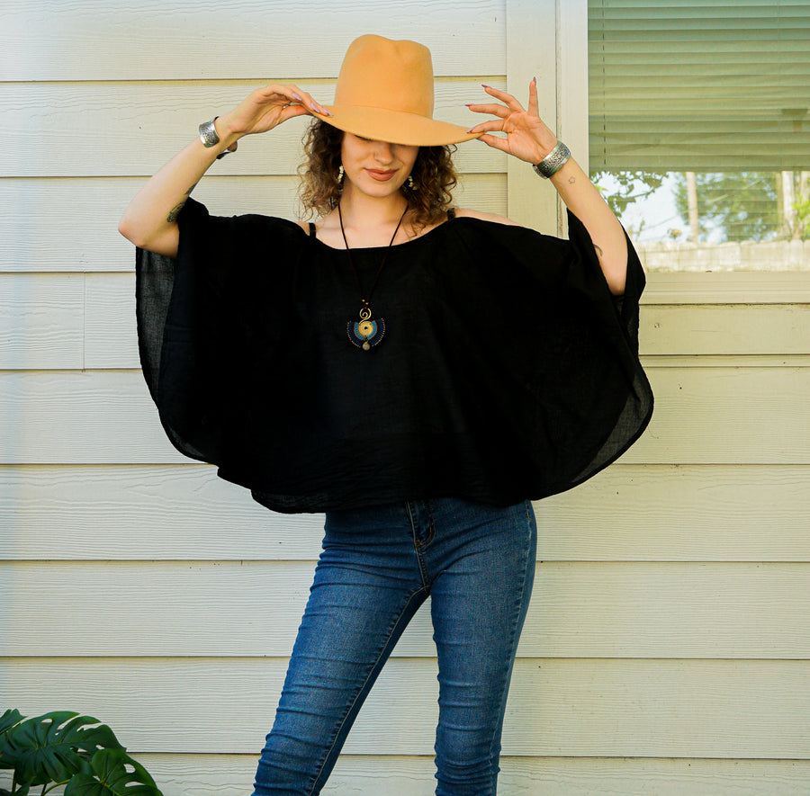 The Brielle Top | Cotton Gauze