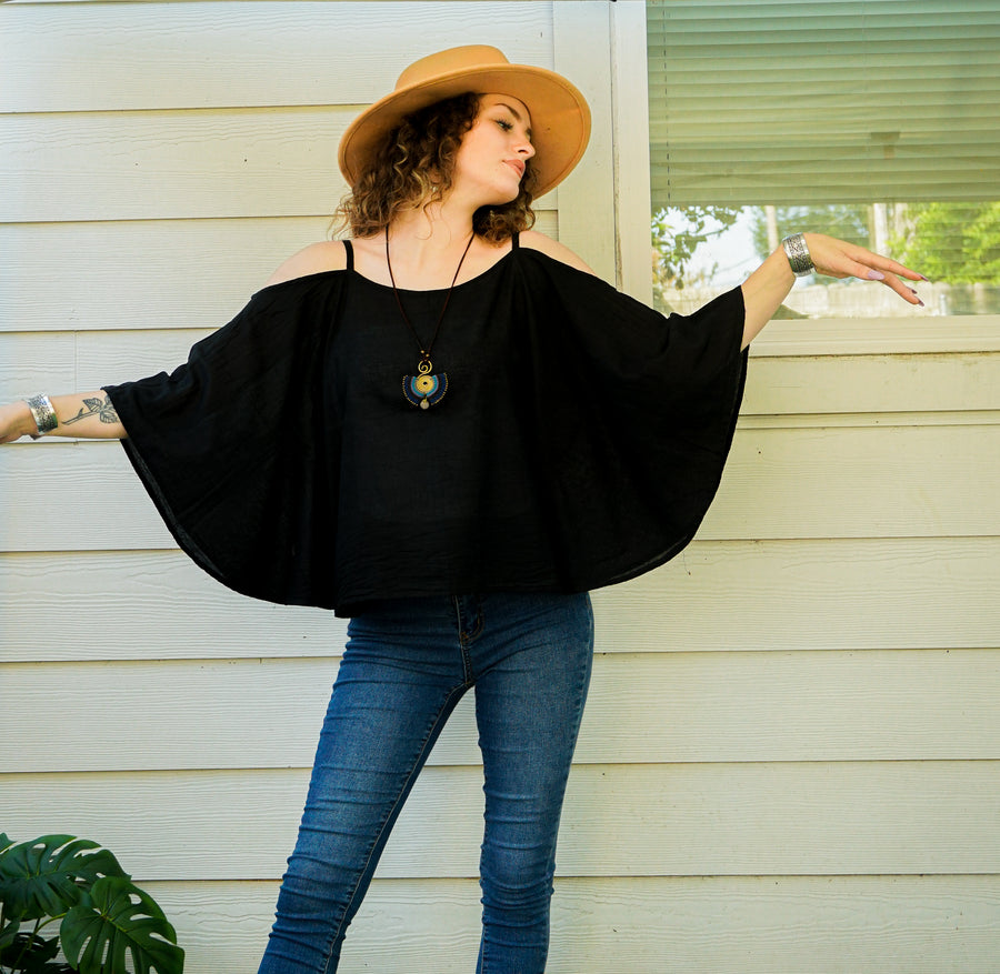 The Brielle Top | Cotton Gauze