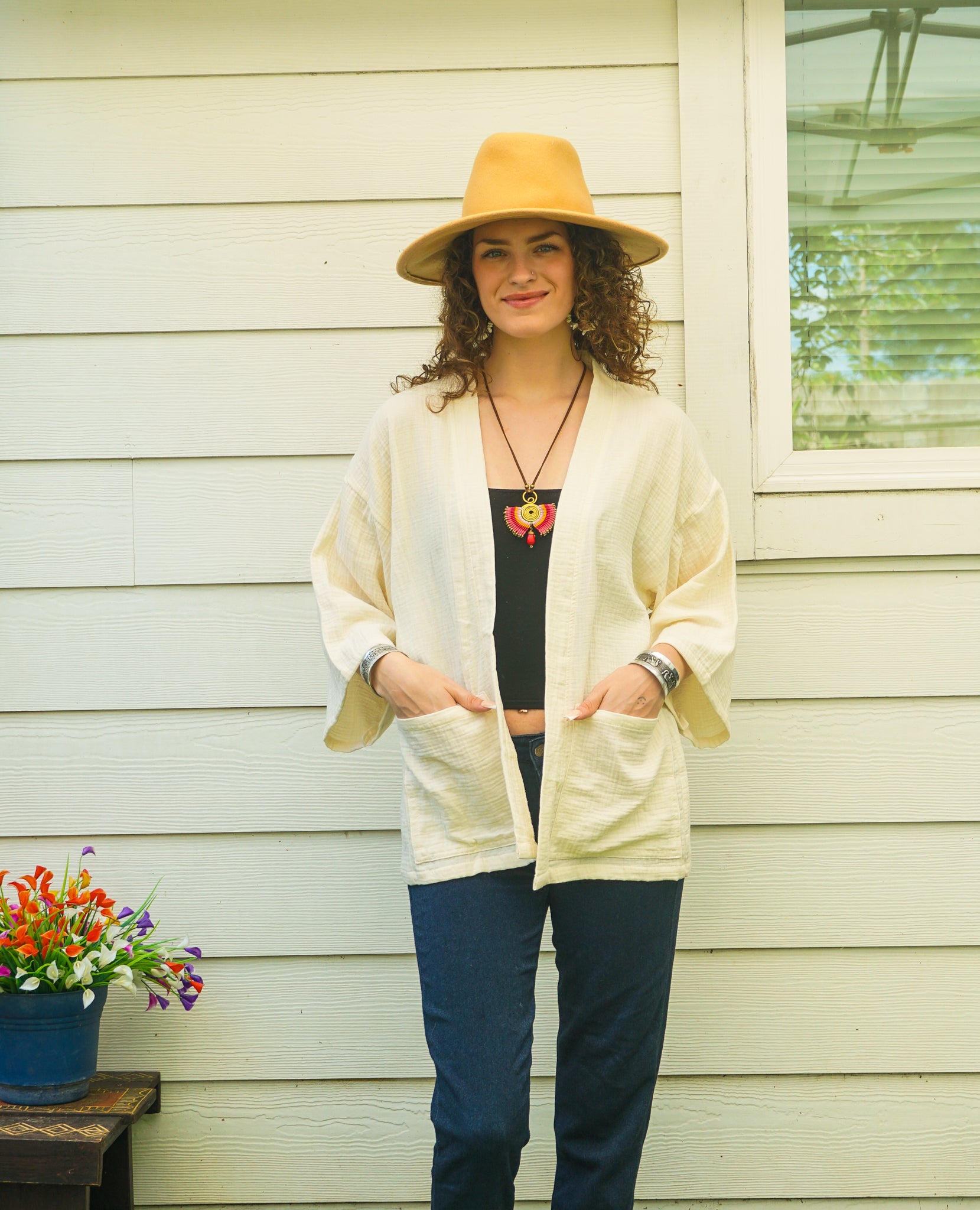 Sylvie Cardigan | Double Gauze
