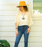 Ivory Sky Top