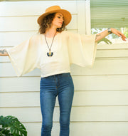 Ivory Sky Top