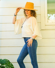 Ivory Sky Top