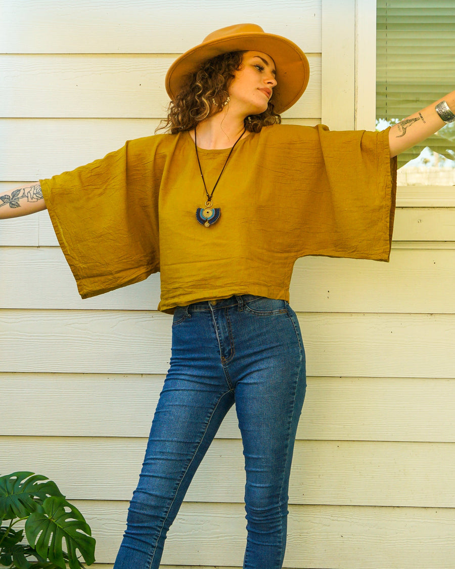 The Savannah Top | Cotton Gauze