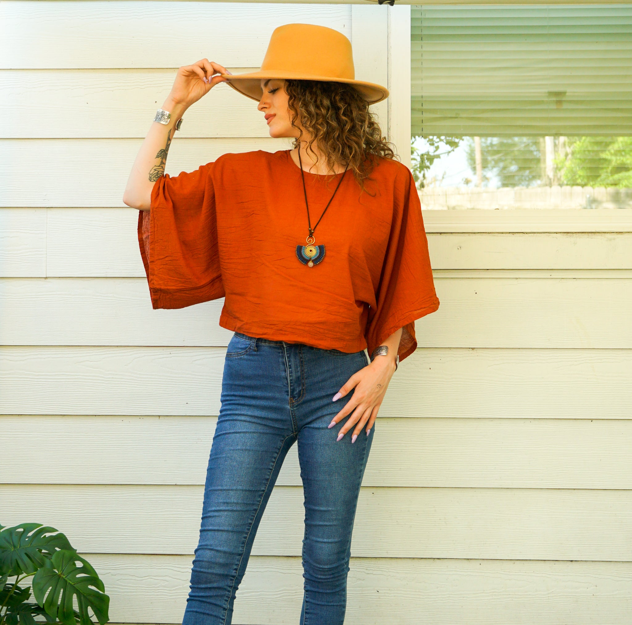 Terracotta Sun Top