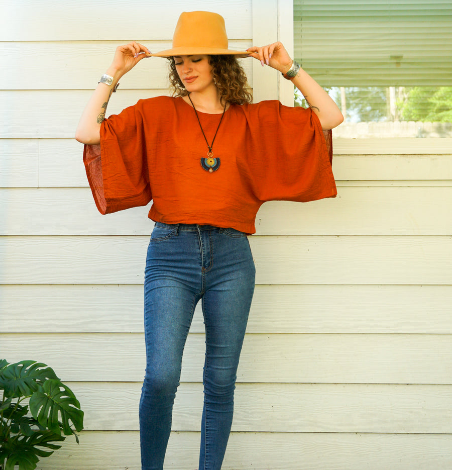 Terracotta Sun Top