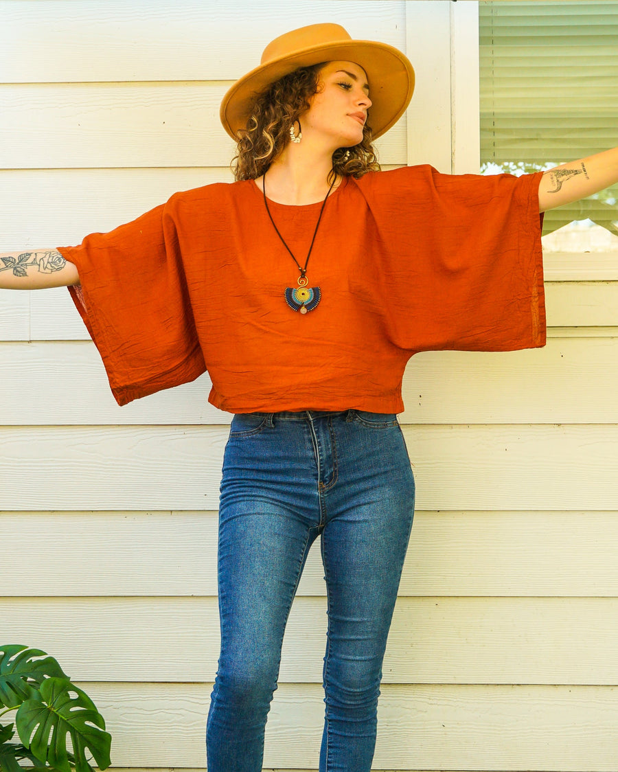 Terracotta Sun Top