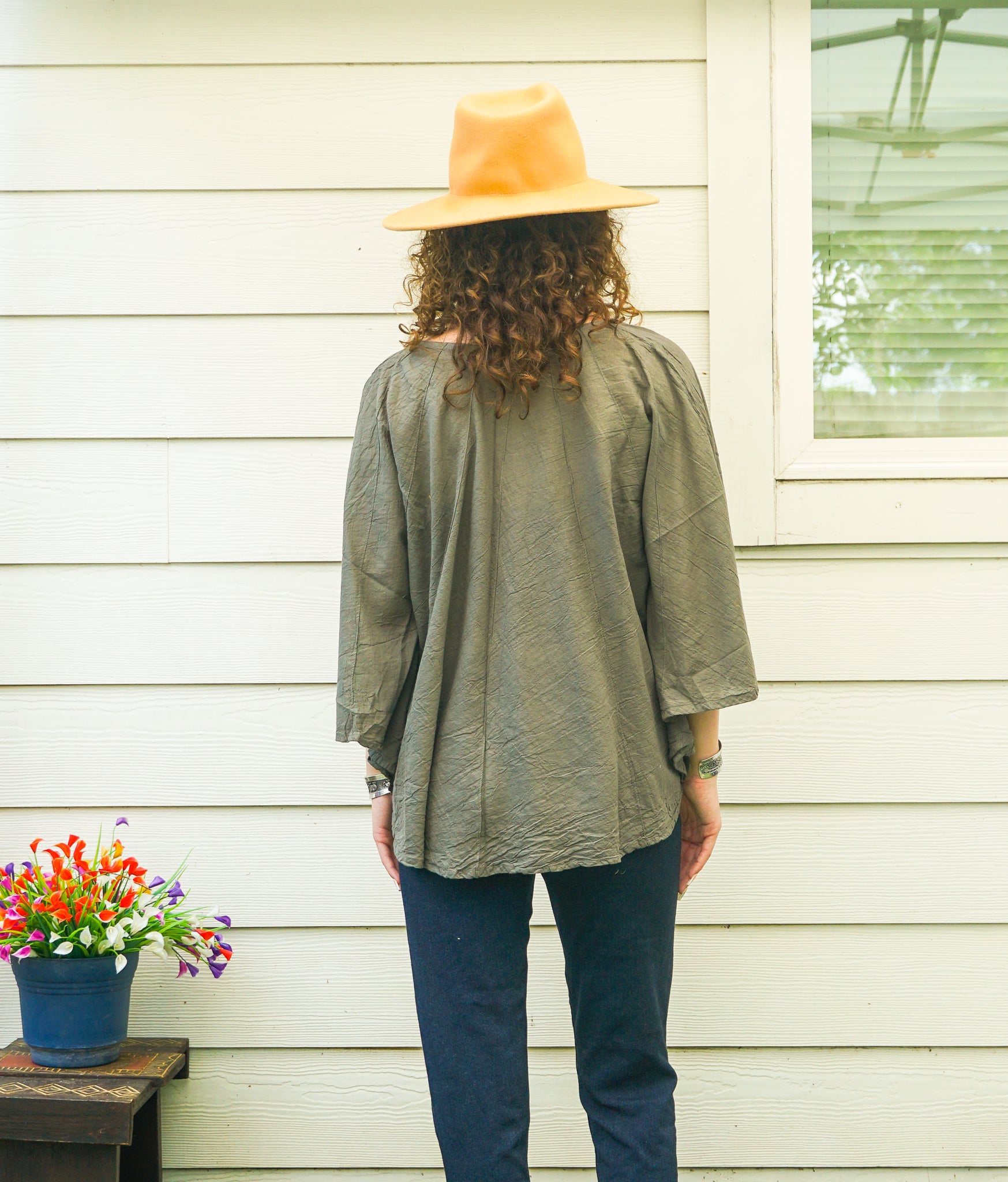 he Thalia Top | Cotton Gauze