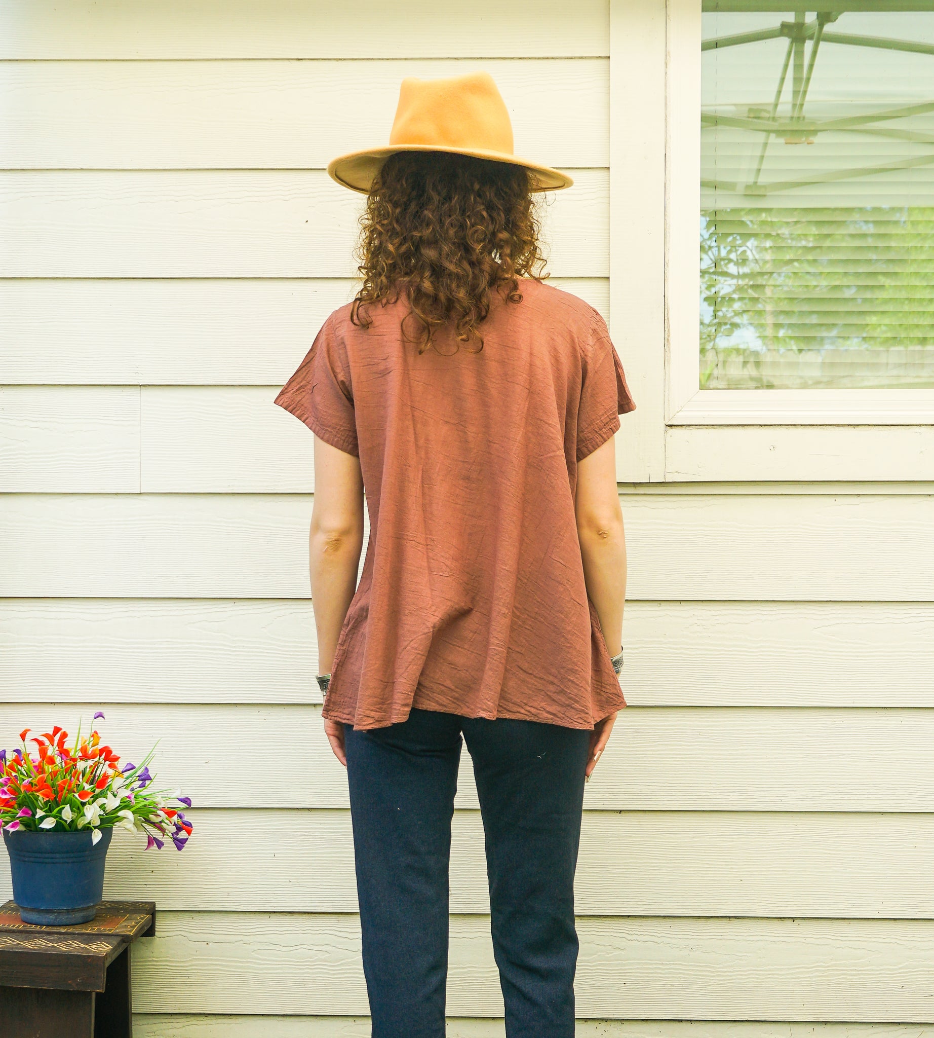 The Acacia Top | Cotton Gauze