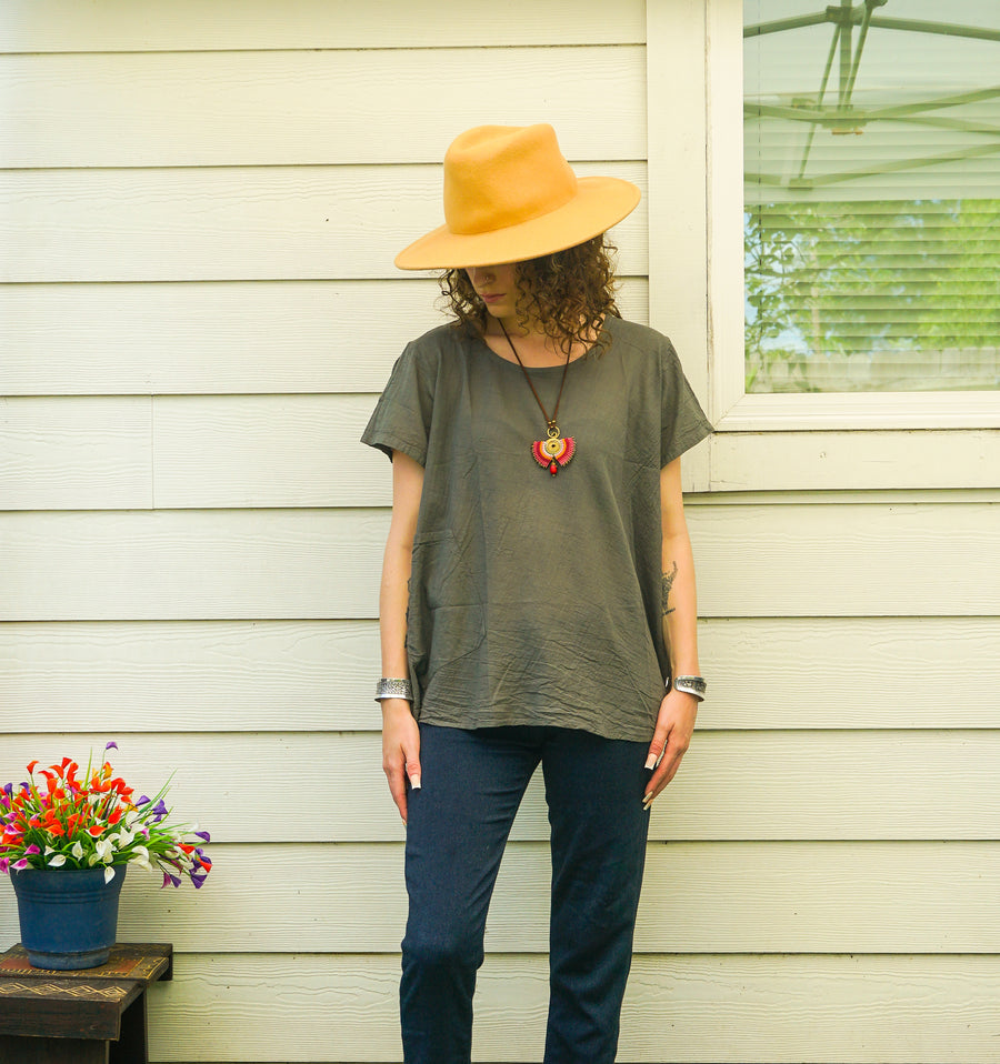 The Adeline Top | Cotton Gauze
